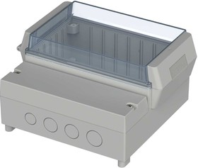 Фото 1/4 41160109 RCP 1600, RegloCard-Plus Series ABS, Polycarbonate Wall Box, IP65, Viewing Window, 166 mm x 161 mm x 93mm