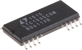 LTC1535ISW#PBF, Single Transmitter/Receiver RS-422/RS-485 16-Pin SOIC W Tube