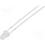 OSW44P3211A, LED; 3mm; white cold; 18000?22000mcd; 15°; Front: convex; 2.7?3.4V
