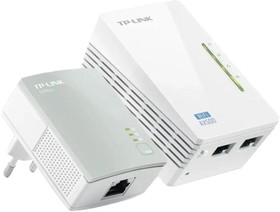 Сетевой адаптер TP-Link TL-WPA4220 KIT, TL-WPA4220(1 шт.)+TL-PA4010(1 шт.)