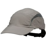 7100217862, Grey Standard Peak Bump Cap, ABS Protective Material