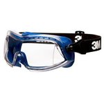 7136101, Modul-R, Scratch Resistant Anti-Mist Safety Goggles with Clear Lenses