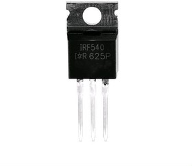 Фото 1/6 Vishay P-channel power MOSFET, -100 V, -19 A, TO-220, IRF9540-PBF