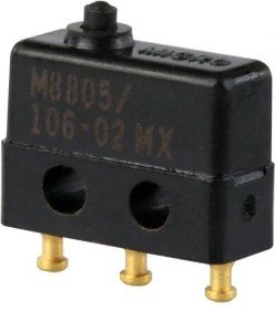 13SX96-T, Basic / Snap Action Switches Submin SPDT 125VAC 1A PIN PLUN