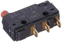 V4LST7X, Basic / Snap Action Switches Sub-miniature microswitch ext. overtravel sealed