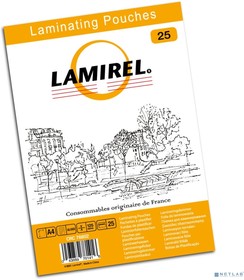 Фото 1/4 Пленка для ламинирования Lamirel CRC-78802 (А4, 125мкм, 25 шт.)