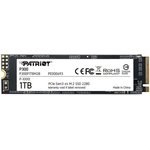 Твердотельный накопитель Patriot P300 1TB M2 2280 PCIe , 2100/1650, 1TB, 3D