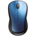 Мышь Logitech Wireless Mouse M310, Black/Blue, [910-005248]