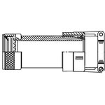 M85049/38-23S, Backshells, Non Self Locking Strain Relief Steel