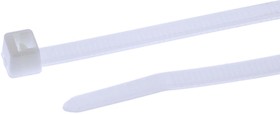 Фото 1/3 111-05019 T80R-PA66-NA, Cable Tie, 205mm x 4.7 mm, Natural Polyamide 6.6 (PA66), Pk-100