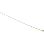 111-02519 T25L-PA66-NA, Cable Tie, 240mm x 2.8 mm, Natural Nylon, Pk-100
