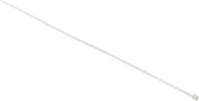 111-02619 T25LL-PA66-NA, Cable Tie, 330mm x 2.8 mm, Natural Polyamide 6.6 (PA66), Pk-100