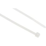 111-02319 T18I-PA66-NA, Cable Tie, 145mm x 2.5 mm, Natural Nylon, Pk-100