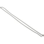 111-02119 T18L-PA66-NA, Cable Tie, 205mm x 2.5 mm, Natural Polyamide 6.6 (PA66) ...