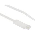 111-85019 IT50R-PA66-NA, Cable Tie, 203mm x 4.6 mm, Natural Nylon, Pk-100