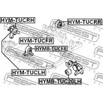 HYMTUCRH, Опора ДВС гидравлическая HYUNDAI TUCSON 04-10