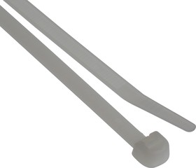 Фото 1/3 0 320 37, Cable Tie, 140mm x 3.5 mm, Natural Nylon, Pk-100