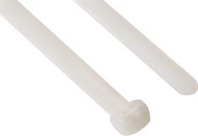 0 320 47, Cable Tie, 180mm x 7.6 mm, Natural Nylon, Pk-100