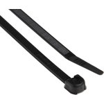 0 320 18, Cable Tie, 180mm x 3.5 mm, Black Nylon, Pk-100