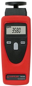 Фото 1/2 TACH20, Tachometer Best Accuracy ±0.02% + 1 Digit - Contact, Non Contact LCD 9999 rpm, 99999 rpm