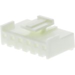 VHR-6N(P), VH Female Connector Housing, 3.96mm Pitch, 6 Way, 1 Row Side Entry ...
