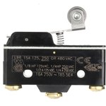 BZ-2RW82255-A2-S, Basic / Snap Action Switches Snap Action NO/NC SPDT 15A 1.67N