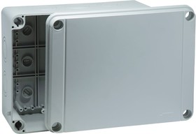 Распределительная коробка для открытой проводки Тусо 300x220x120 мм без гермовводов 67068