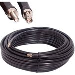 USL-1075123, RF Cable Assembly, SMA Male Straight - SMA Female Straight, 20m, Black