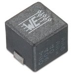 7443310220, WE-HCC SMD High Current Cube Inductor, 2.2uH, 16A, 70MHz, 3.8mOhm