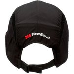 7100217865, Black Standard Peak Bump Cap, ABS Protective Material