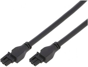 Фото 1/6 245132-0210, 2 Way Female Micro-Fit 3.0 to 2 Way Female Micro-Fit 3.0 Wire to Board Cable, 1m