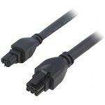 245132-0605, 6 Way Female Micro-Fit 3.0 to 6 Way Female Micro-Fit 3.0 Wire to Board Cable, 500mm