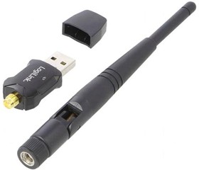 Фото 1/2 WL0238, Адаптер WiFi, USB 1.1,USB 2.0, 433Мбит/с, Коммуникация USB