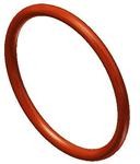 ACC09, O-Rings Round Silicone Orange/Red 2.62mm