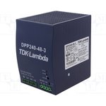 DPP240-48-3, Power supply: switched-mode; for DIN rail; 240W; 48VDC; 5A; 91%