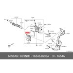 Фильтр воздушный NISSAN 16546-JG30A