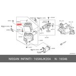 Фильтр воздушный NISSAN 16546-JK20A