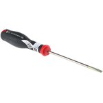 AT4X100, Slotted Screwdriver, 4 x 0.8 mm Tip, 100 mm Blade, 209 mm Overall