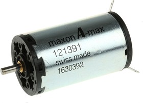 121391, Brushed DC Motor, 11 W, 12 V, 14.2 mNm, 8010 rpm, 3mm Shaft Diameter