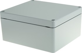 Фото 1/2 ALN 232011 COMPLETE, Metal Enclosure, IK08, Small, Aluminium, 110 mm, 200 mm, 230 mm, IP66, IP67, IP68