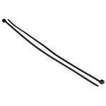115-02300 RELK2L-PA66-BK, Cable Tie, Releasable, 350mm x 4.6 mm ...