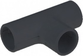 Соединительный тройник для трубы 16 мм разъемный Т01216Ч