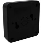 CBRS01SBK, Room Sensor Enclosure, Size 1, Solid, Black, 86x86x25.5mm