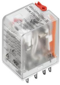 7760056076, Industrial Relay D-SERIES DRM 2CO AC 230V 10A Plug-In Terminal