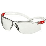 7100243934, SecureFit500 Anti-Mist UV Safety Glasses, Clear PC Lens