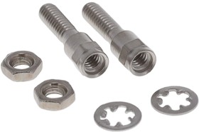 320-9505-007, Jackpost Kit Contains Two Jackposts And Two Nuts And Two Washers - Socket - 2-56 Thread Size.