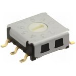 A6KS-102RF, DIP Switches / SIP Switches 10P 3x3 TERM SMT Top-actuated flat