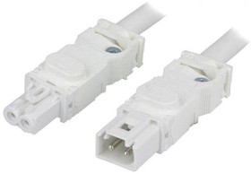 Фото 1/8 244358, LED 025 Series LED Connection Cable, 240 V ac, 1 m Length, 5 W