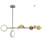 Люстра на штанге Arte Lamp TOLIMAN A2613SP-4BK