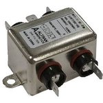 AMI-M11A-3-2-B, Single Phase EMC/EMI Line Filter 2 A 250V 50/60Hz Single Stage Wire Leads